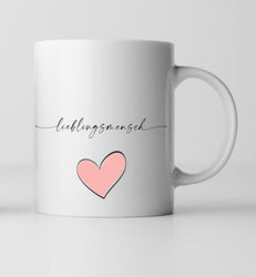 Beste Freundinnen Winter - Personalisierte Tasse