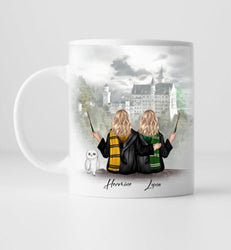 Beste Zauberinnen (2-3 Freundinnen) - Personalisierte Tasse