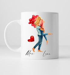 My Valentine - Personalisierte Tasse
