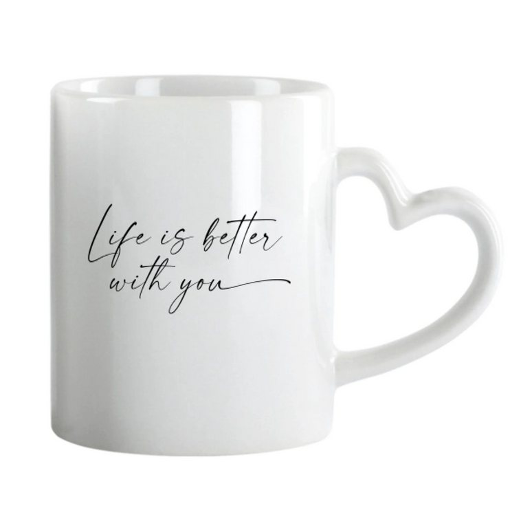 Happy Jahrestag - Personalisierte Tasse