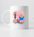Work Bestie - Personalisierte Tasse