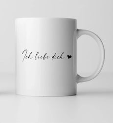 Mutter und Kind Abstrakt - Personalisierte Tasse