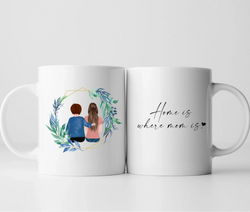 Mutter & Tochter - Personalisierte Tasse