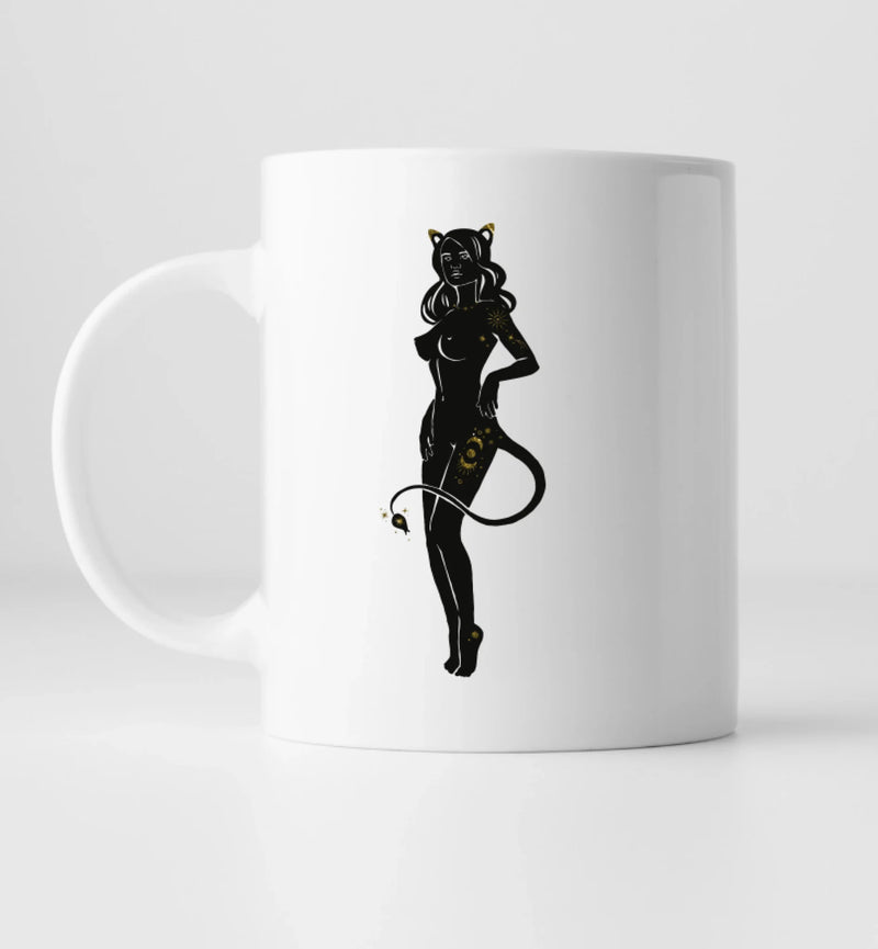 Sternzeichen mit Figur & Name - Personalisierte Tasse