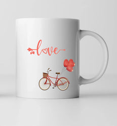 Pärchen Frühlingsgefühle - Personalisierte Tasse