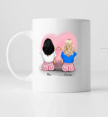 Work Bestie - Personalisierte Tasse