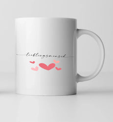 Work Bestie - Personalisierte Tasse