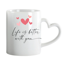 Happy Jahrestag - Personalisierte Tasse