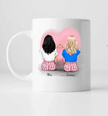 Work Bestie - Personalisierte Tasse