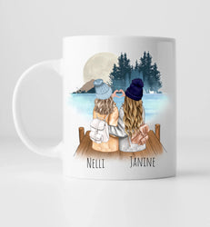 Beste Freundin Winter Tasse