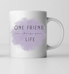 Beste Freundin Winter Tasse
