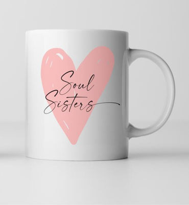 Freundinnen/Schwestern - Personalisierte Tasse